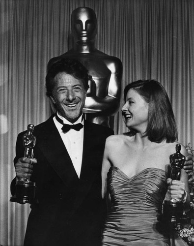 Oscar winners Dustin Hoffman and Jodie Foster