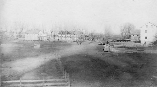 Rancho Chico store, buildings