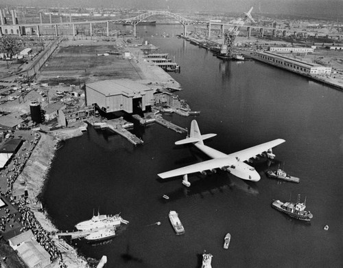 Spruce Goose in Long Beach Harbor