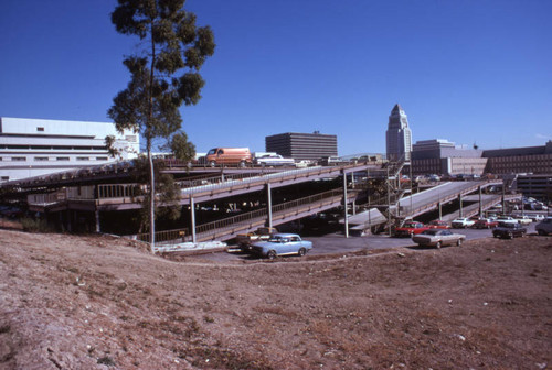 Bunker Hill parking lot