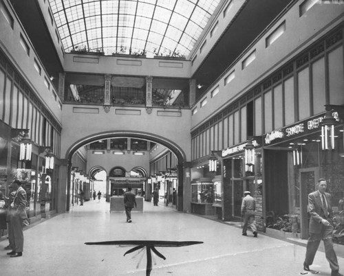 Mercantile Arcade Building, interior