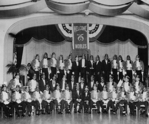 Group photo of Shriners