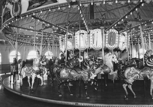 Merry-go-round at Santa Monica Pier