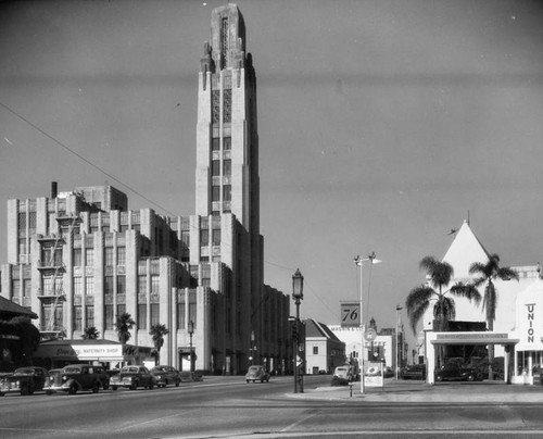 Bullock's Wilshire from Virgil Avenue