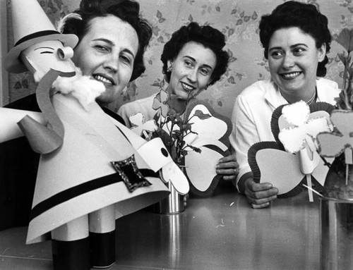 Mothers prepare dinner