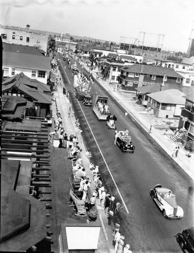 Overview of Venice parade