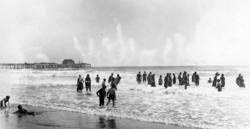 Bathing at McFadden's Landing