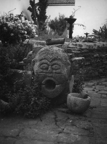 Lavanderia gargoyle, Mission San Luis Rey, Oceanside