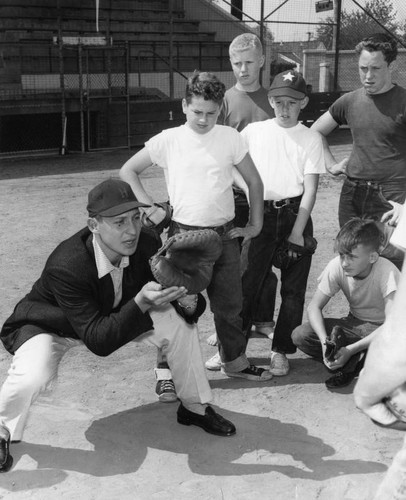 Valley youngsters learning technique