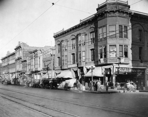 N. Main and Arcadia streets