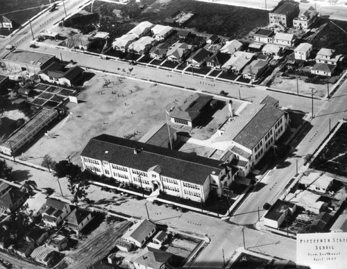 Fifteenth Street School aerial