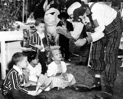 Clown sparks carnival