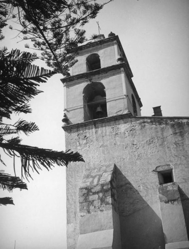 San Buenaventura Mission bell tower