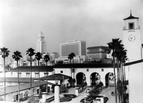 Civic Center skyline from Union Station