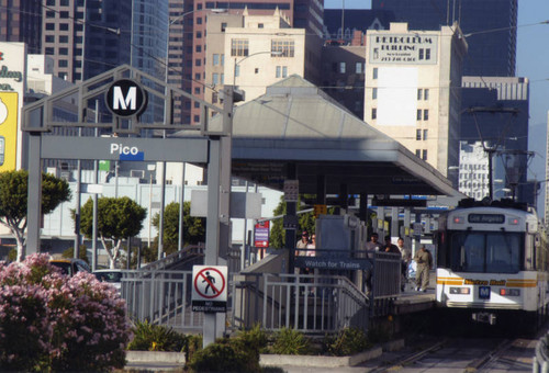 Metro Blue Line, Downtown Los Angeles