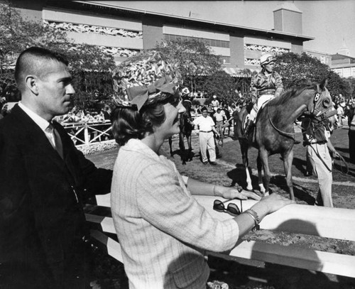 Race day at Santa Anita