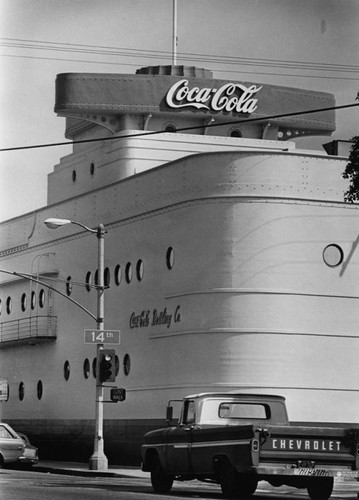 Coca-Cola Building, a legendary building on a legedary street — Calisphere