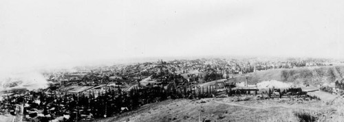 Oil field from Lookout Mountain