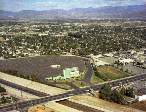 Victory Drive-In, North Hollywood, looking northeast