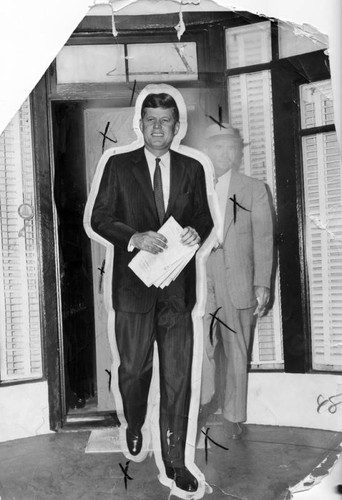 Sen. John Kennedy in Los Angeles