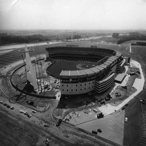 Construction of Angel Stadium