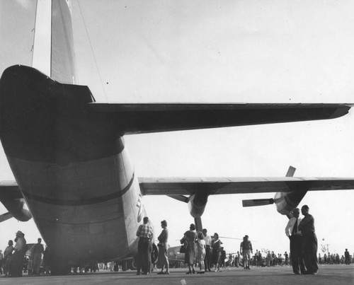 C-130 at General William J. Fox Airfield