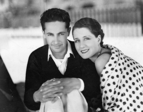 Irving Thalberg and Norma Shearer