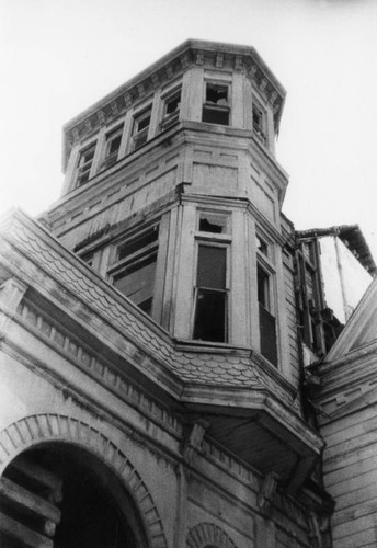 Castle's exterior, Montecito Heights