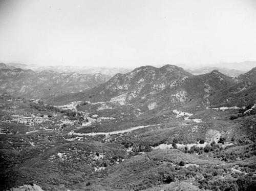 Triunfo Canyon view