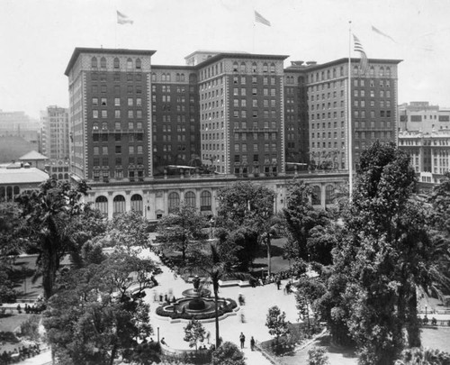 Pershing Square and Biltmore Hotel