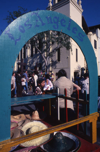 Busy Olvera Street