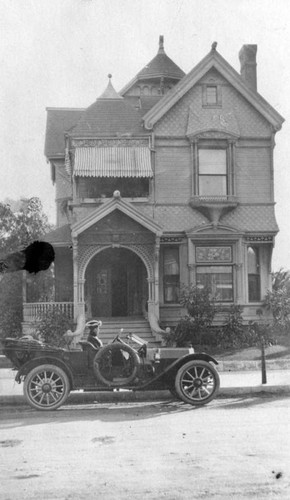 Baumgardt residence, front view