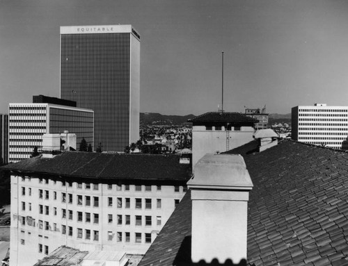 Ambassador Hotel, view from tower, facing north