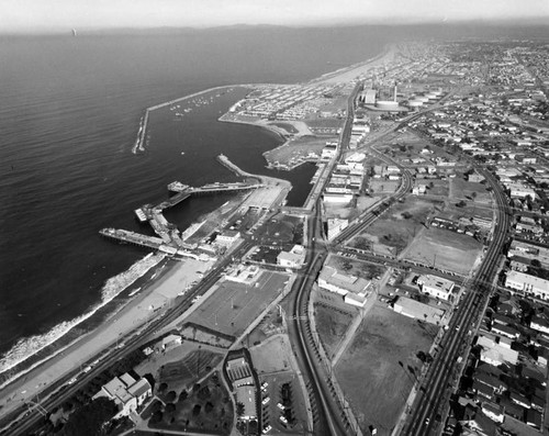 Redondo Beach aerial view