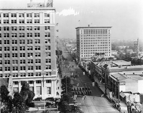 Parade on Hollywood Blvd