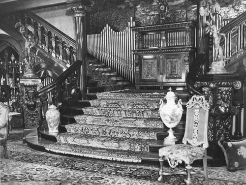 Haggarty castle interior, living room