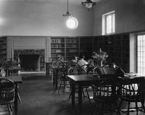 Adult reading room, Cypress Park Branch Library