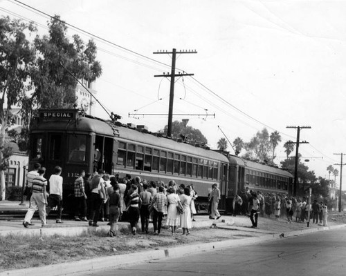 Boarding the Red Car special