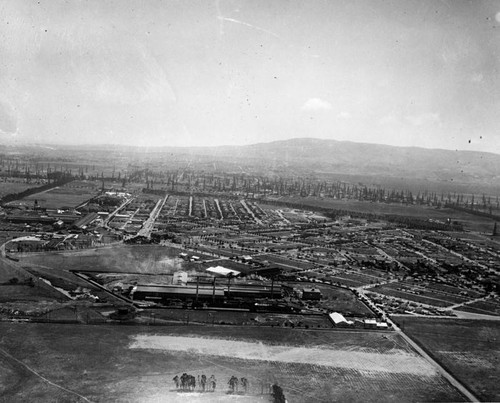 Aerial view of Torrance industries