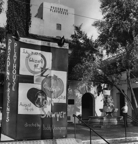 Exterior view of Pasadena Playhouse