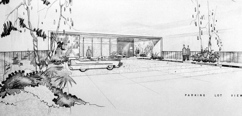 Hyde Park Branch Library, artist's rendering