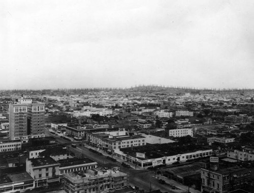 Panoramic view of Long Beach