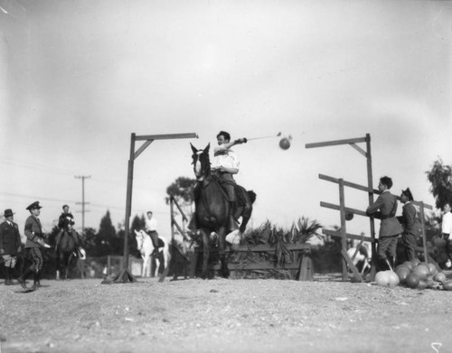 Calvary exercise at Urban Military Academy