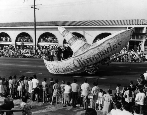 Mexico Olympics parade float