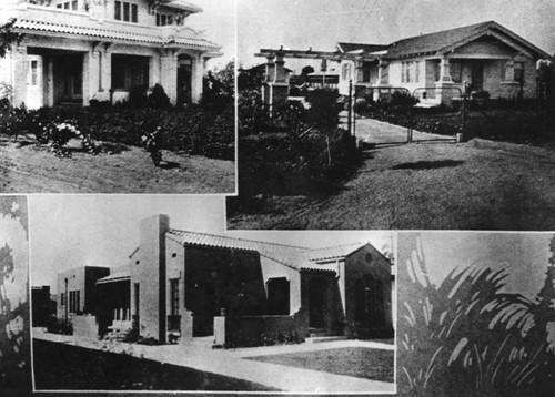 Types of residences in Compton