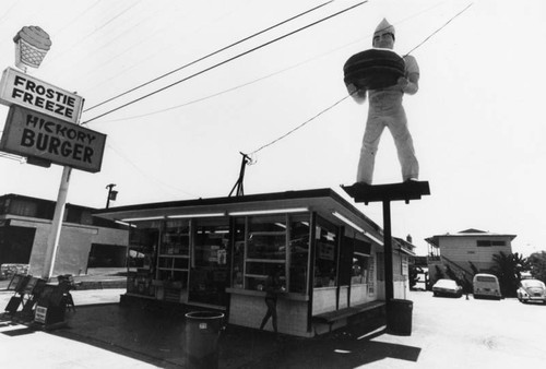 Frostie Freeze and Hickory Burger stand