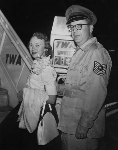 Sgt. Robert L. McLaughlin and wife wins trip