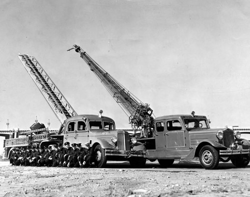 New trucks and equipment for fire department