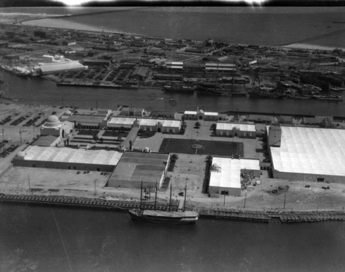 Pacific Southwest Exposition aerial view