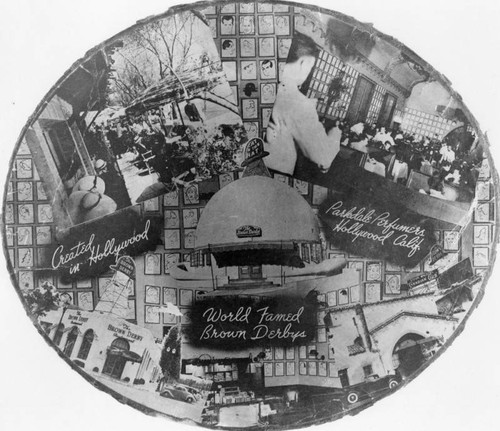 Brown Derby Restaurants of Southern California, collage